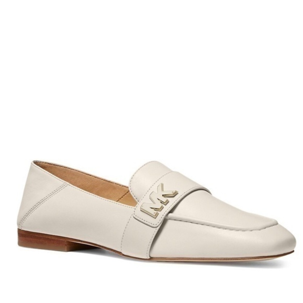 MICHAEL Michael Kors
Sidney Square-Toe Leather Loafers